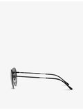 Ray-Ban RB3565 Jack metal and acetate sunglasses, imported from the UK