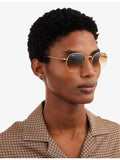 Ray-Ban RB3565 Jack hexagonal-frame sunglasses, imported from the UK