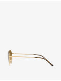 Ray-Ban RB3565 Jack hexagonal-frame sunglasses, imported from the UK