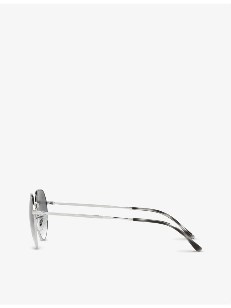 Ray-Ban RB3565 Jack hexagonal sunglasses (British brand)