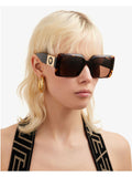 Versace VE4405 acetate sunglasses square frame 54mm, imported from the UK