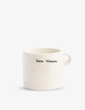 anna + nina ceramic mug with Good Morning slogan 9cm - British product