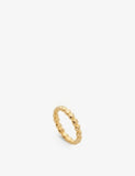 Monica Vinader Nura Teardrop 18ct Yellow Gold-Plated Vermeil Sterling-Silver Eternity Ring