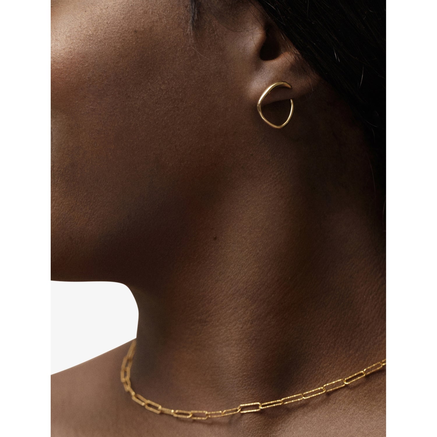 Monica Vinader Alta necklace 18ct gold vermeil - British product