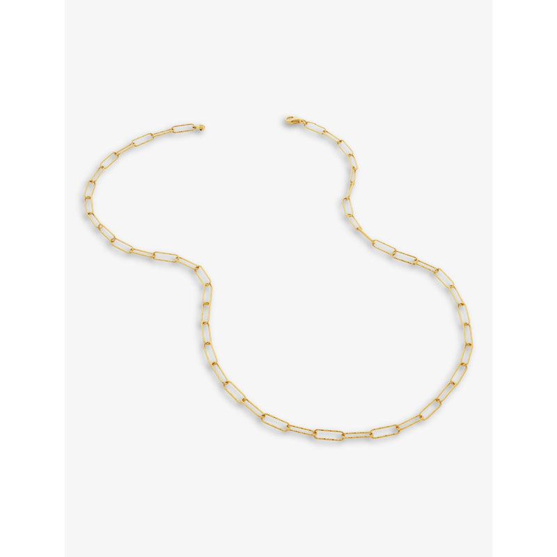 Monica Vinader Alta necklace 18ct gold vermeil - British product