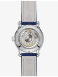 Chopard Happy Sport watch 36mm diamond and leather, imported from the UK
