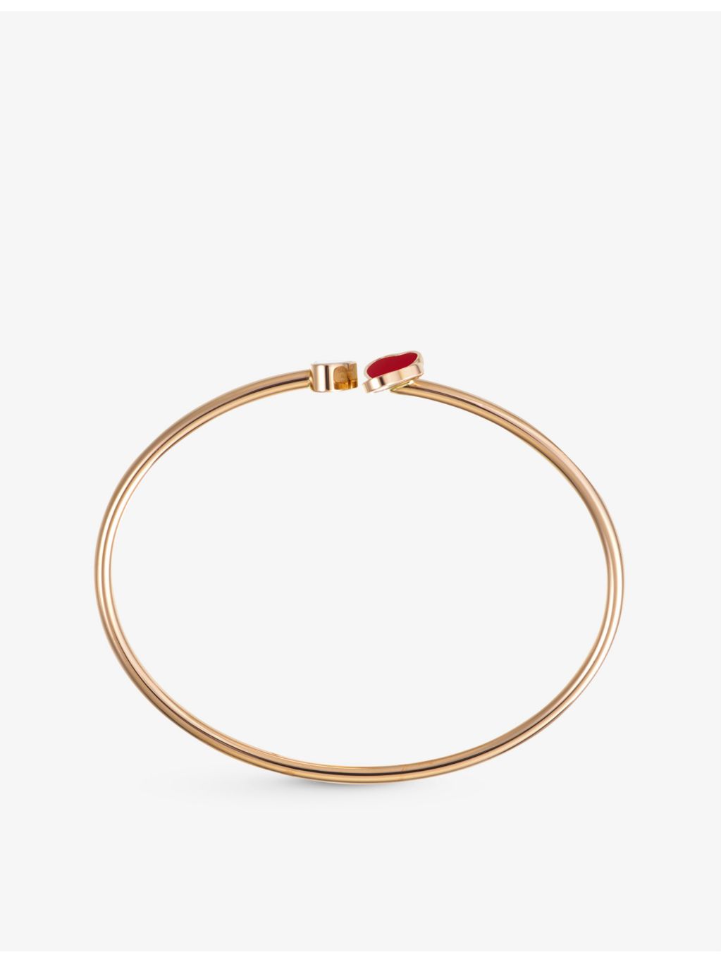 Chopard Happy Hearts Wings rose-gold bracelet, imported from the UK