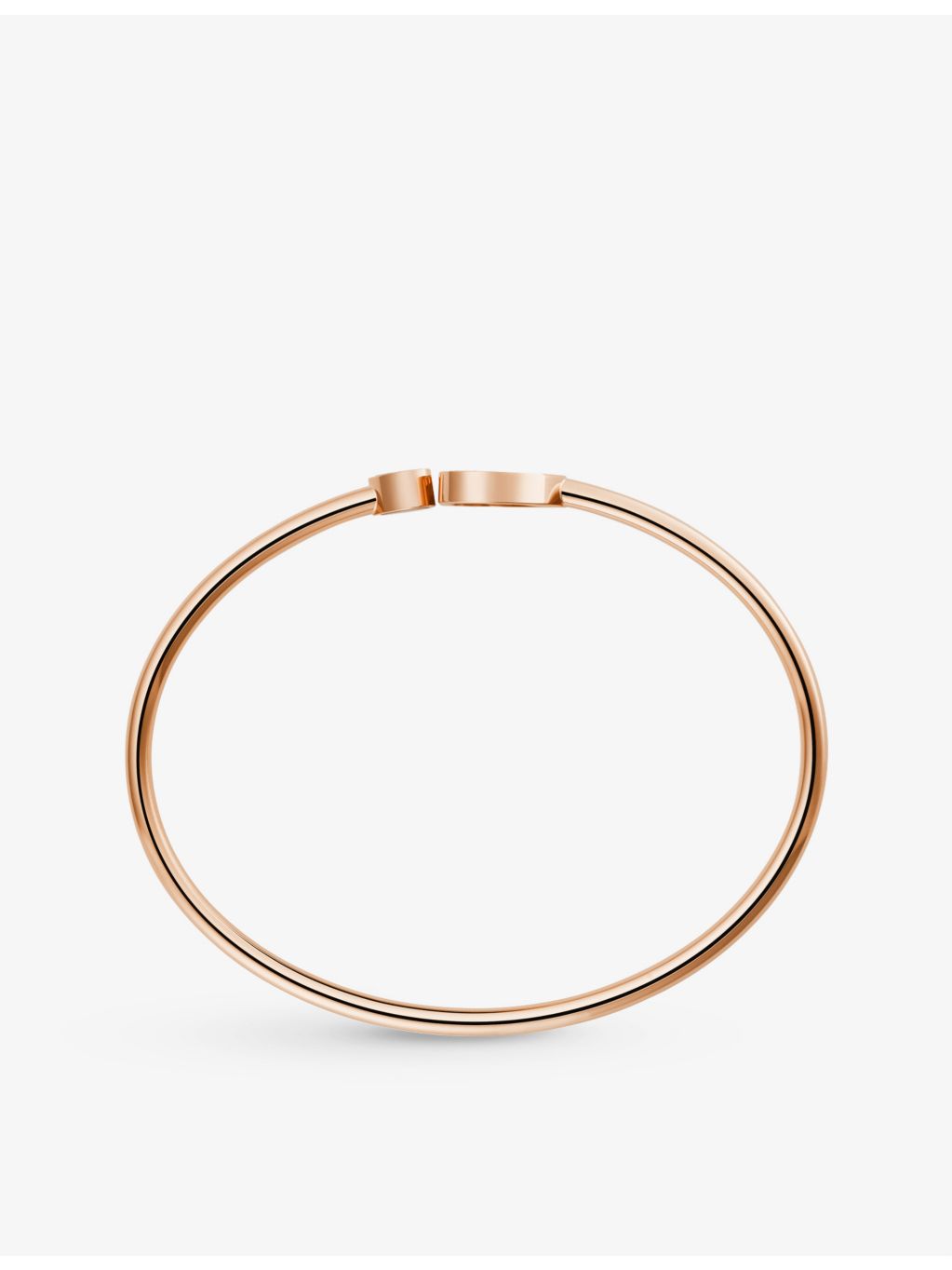 Chopard bangle bracelet rose-gold 0.05ct diamond mother-of-pearl - British product
