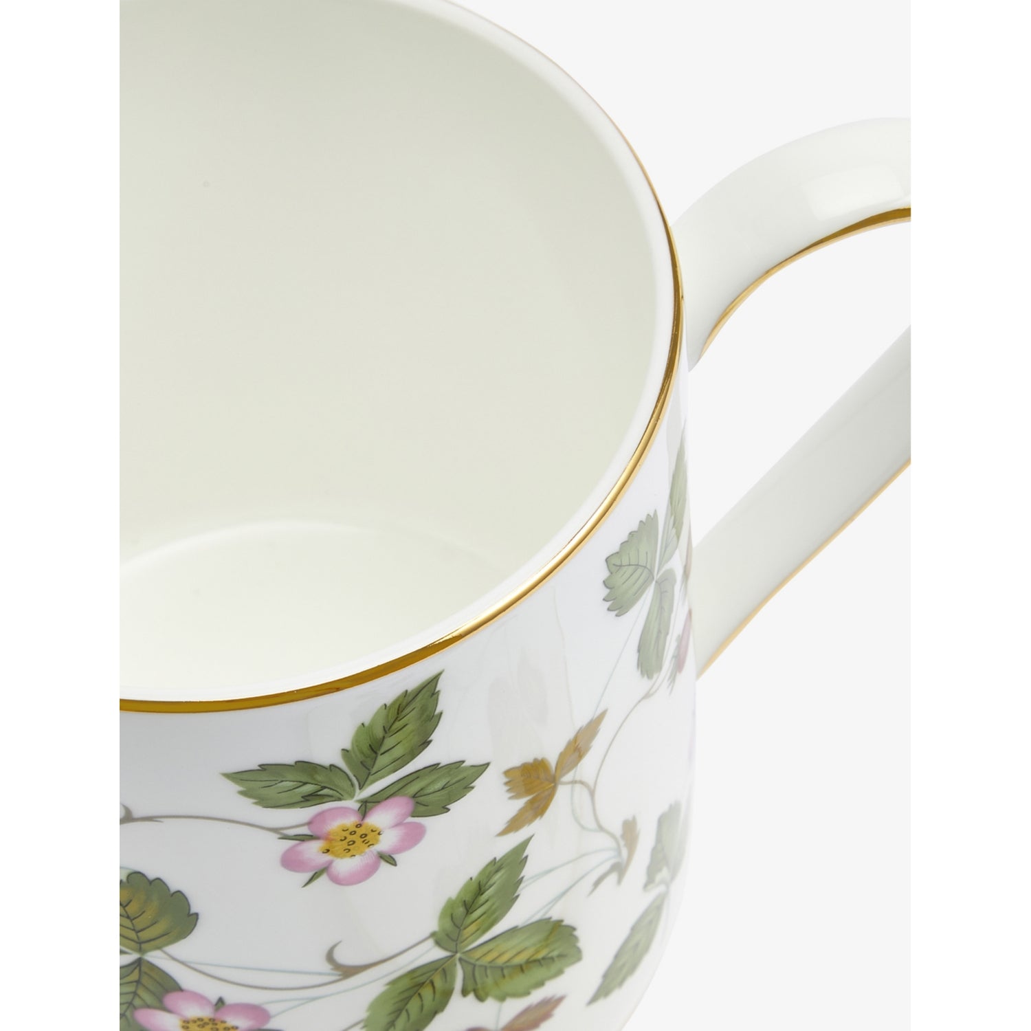Wedgewood Wild Strawberry bone china mug 500ml, imported from the UK