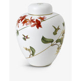 Wedgwood hand-painted hummingbird lidded vase 25cm, UK version