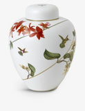 Wedgwood hand-painted hummingbird lidded vase 25cm, UK version