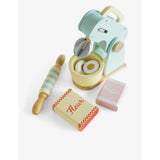 Le Toy Van wooden kitchen mixer play set - British product