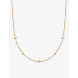 Astley Clarke white sapphire station necklace 40.64cm (British brand)