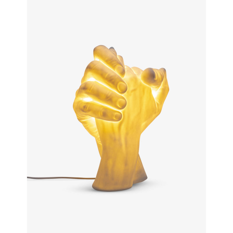 Seletti porcelain table lamp With Me 40.5cm, UK version