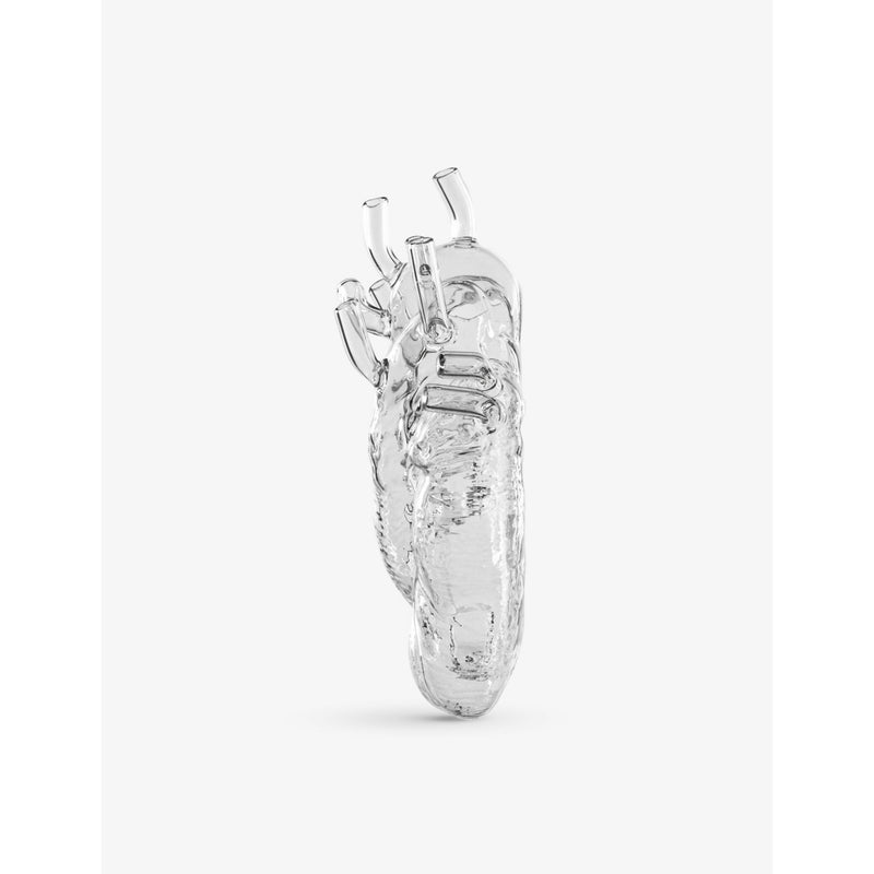 Seletti glass vase heart-shaped 16.7cm x 14.2cm - British product