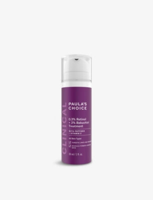 Paula's Choice 0.3% retinol and 2% bakuchiol treatment 30ml (British brand)
