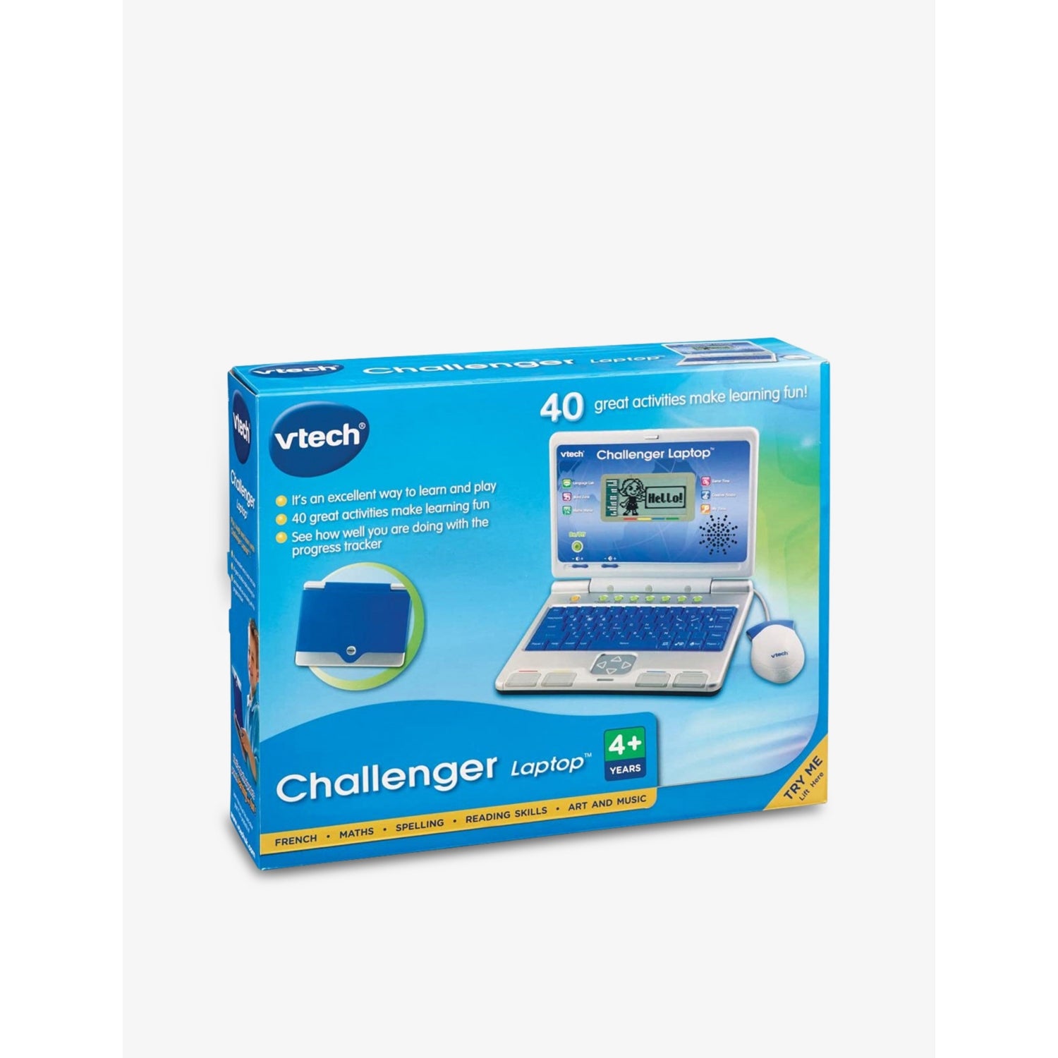 VTech Challenger Laptop educational toy for children 4+ years - British product