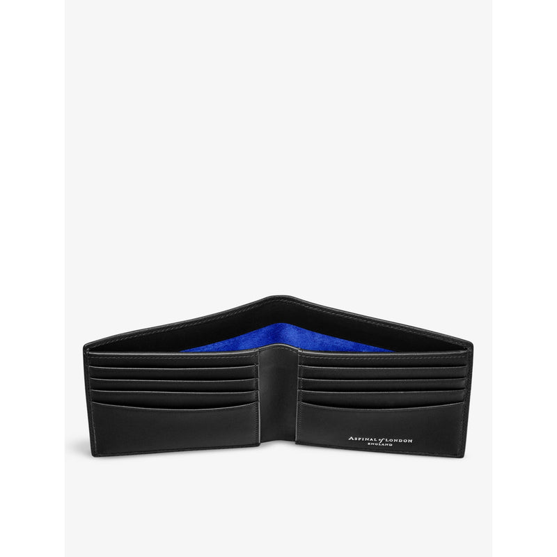 Aspinal of London billfold leather wallet, imported from the UK