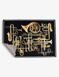 Seletti graphic trumpet print rug 200cm x 280cm, imported from the UK