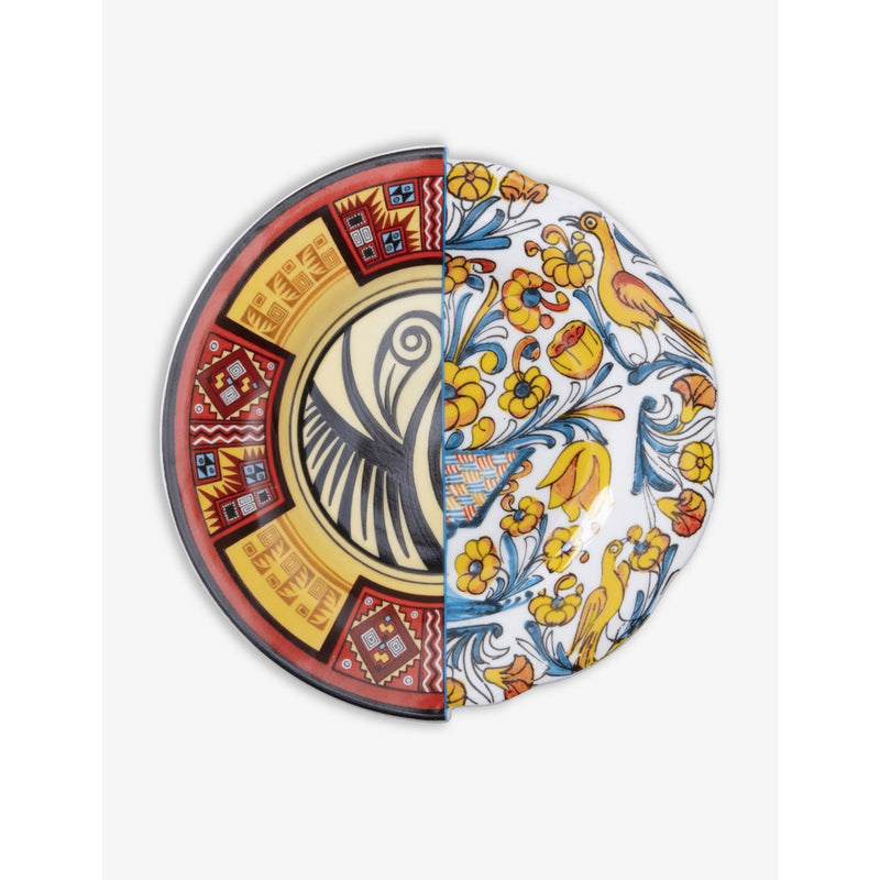 Seletti bone china dessert plate Hybrid Huaricanga 20cm, UK version