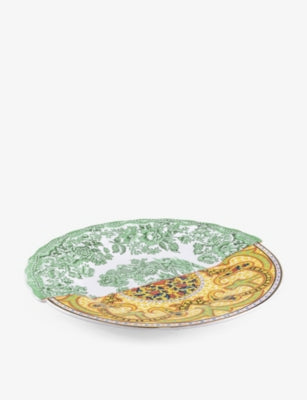 Seletti Sravasti hybrid bone china dessert plate 20cm - British product