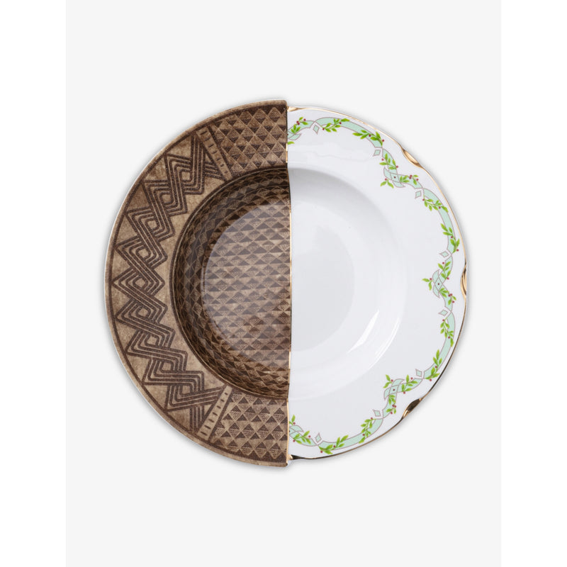 Seletti Hybrid Malao porcelain soup bowl 25.4cm - British product