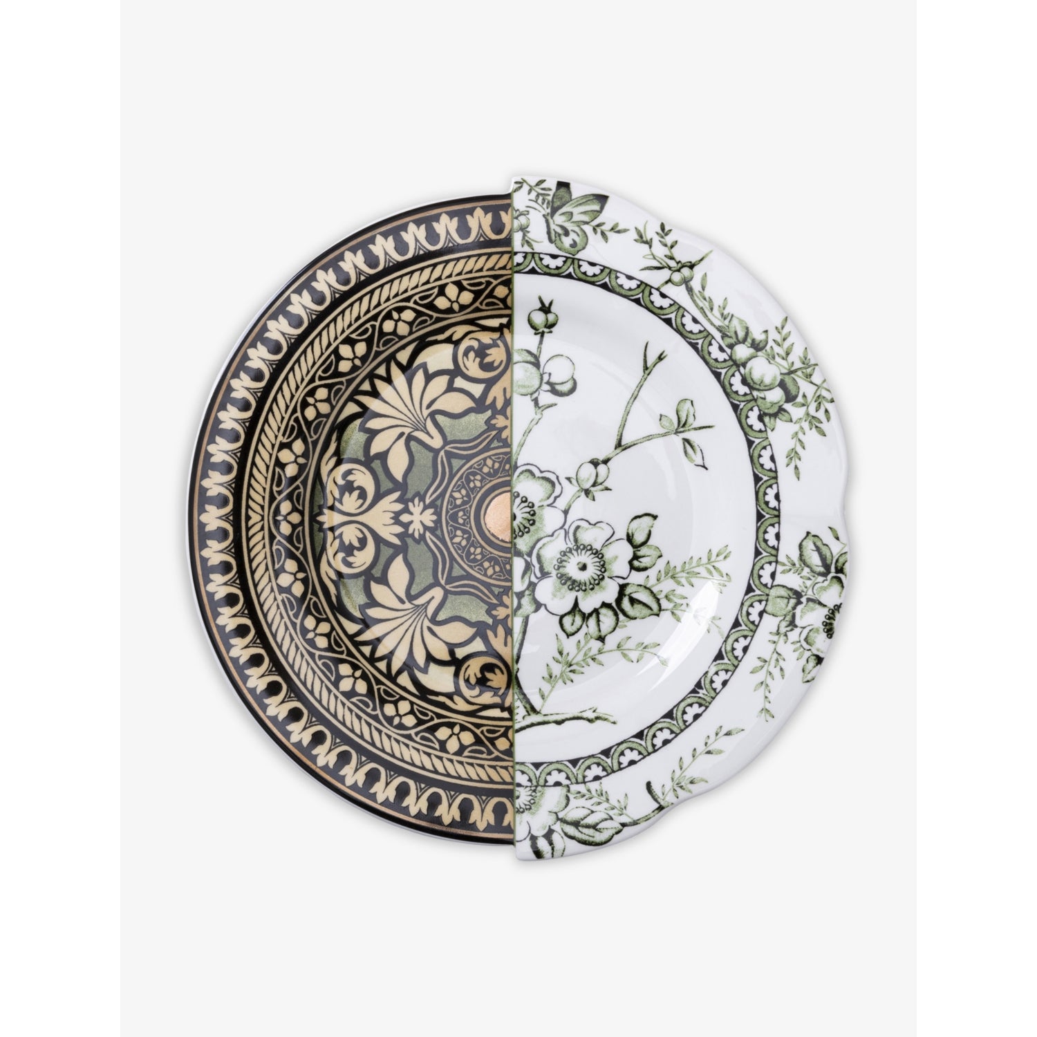 Seletti dinner plate printed bone china 27.5cm - British product