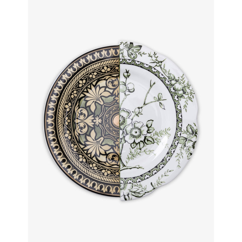 Seletti dinner plate printed bone china 27.5cm - British product