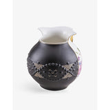 Seletti Ife abstract-pattern bone-china vase 18.5cm - British product