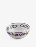Seletti bone china bowl abstract pattern 15.5cm, UK version