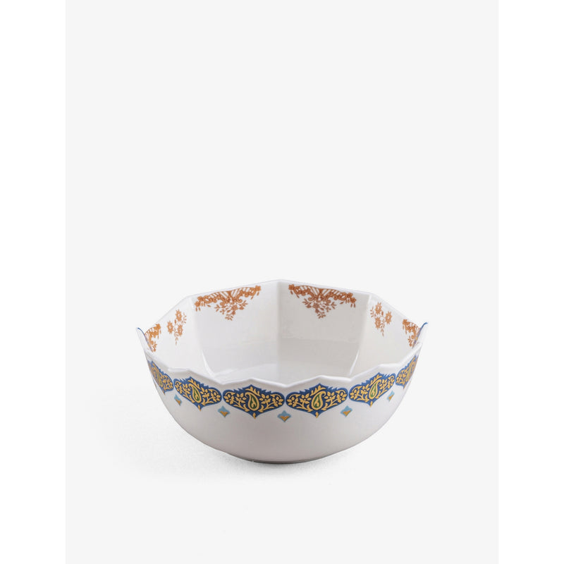 Seletti abstract-pattern bone china bowl, 15.5cm, imported from the UK