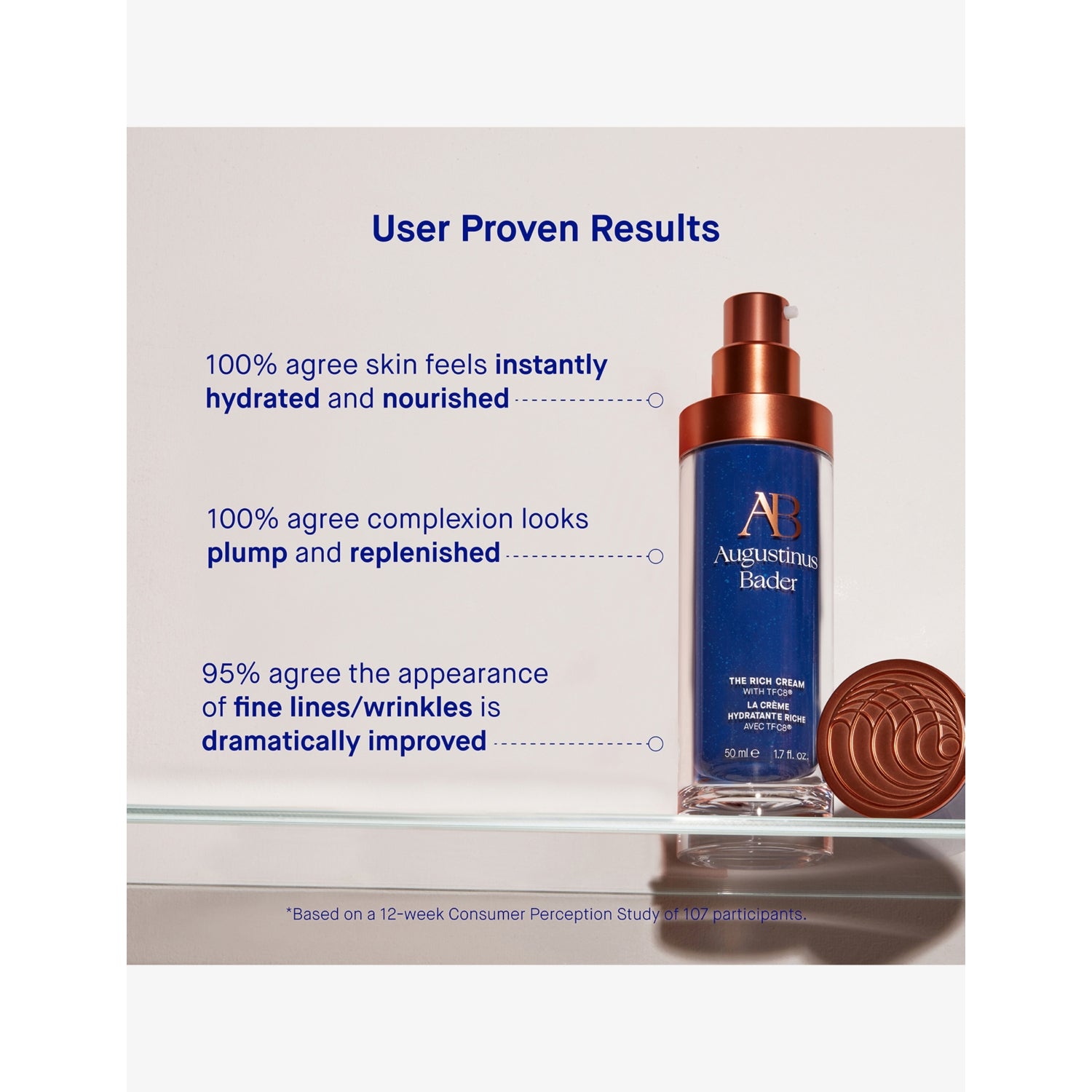 Augustinus Bader The Rich Cream 50ml face cream, UK version