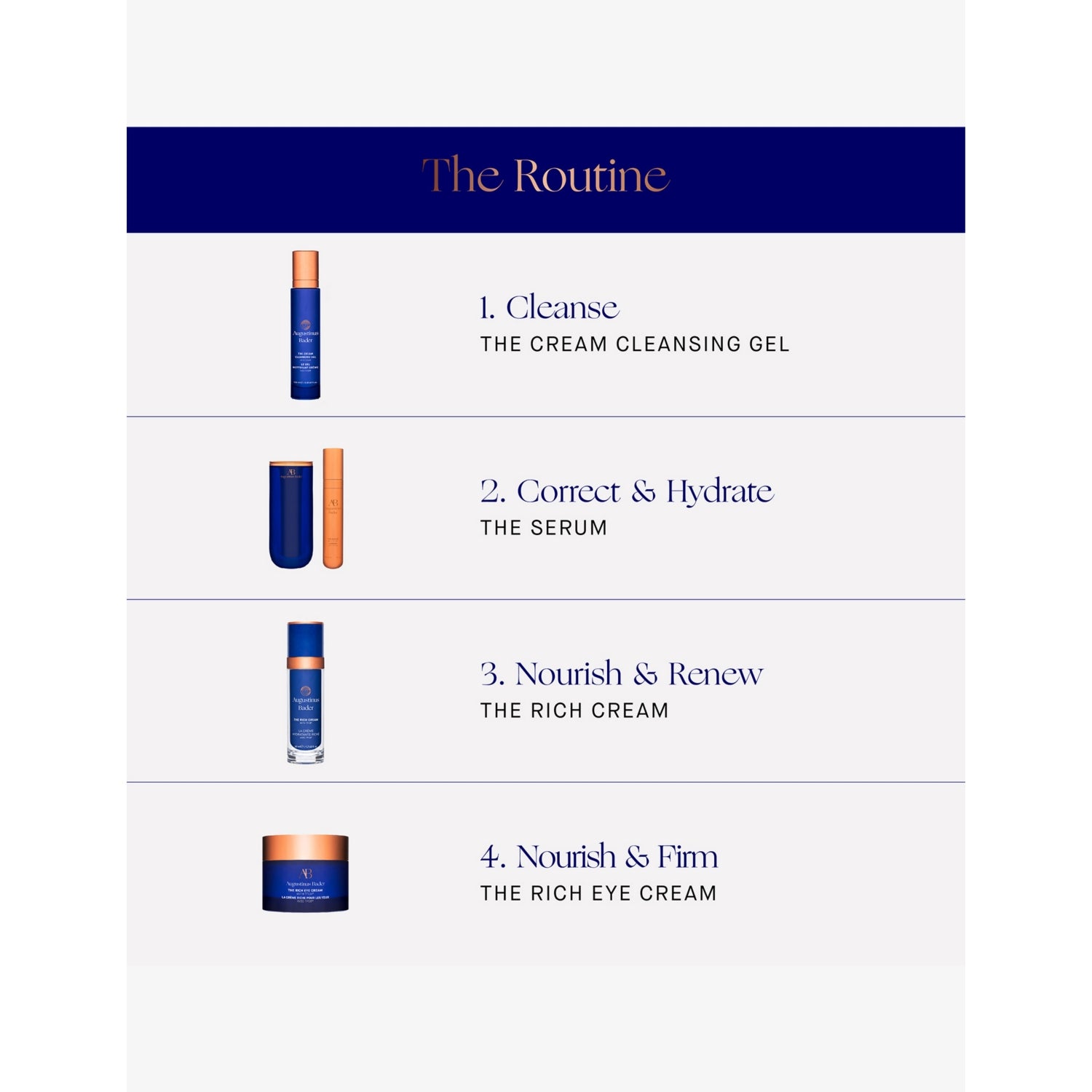 Augustinus Bader The Rich Cream 50ml face cream, UK version