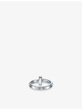 Tiffany T1 narrow diamond ring 18ct white gold, imported from the UK