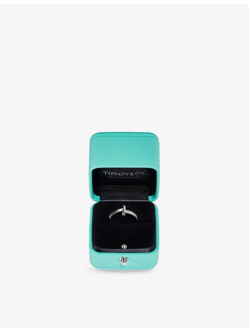 Tiffany T1 narrow diamond ring 18ct white gold, imported from the UK