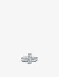 Tiffany & Co. T1 Wide 18ct White-Gold and 0.54ct Diamond Ring