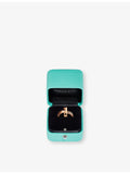 Tiffany & Co. 18ct rose-gold diamond ring 0.19ct - British product