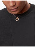 Tiffany & Co 18ct rose gold diamond pendant, imported from the UK