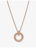 Tiffany & Co 18ct rose gold diamond pendant, imported from the UK