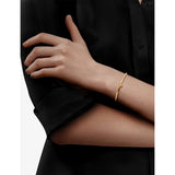 Tiffany & Co. T1 Narrow 18ct yellow gold diamond bracelet, imported from the UK