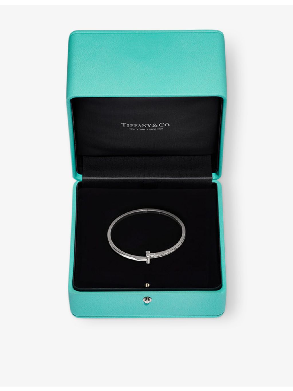 Tiffany & Co T1 white gold diamond bracelet 0.92ct (British brand)