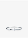 Tiffany & Co T1 white gold diamond bracelet 0.92ct (British brand)