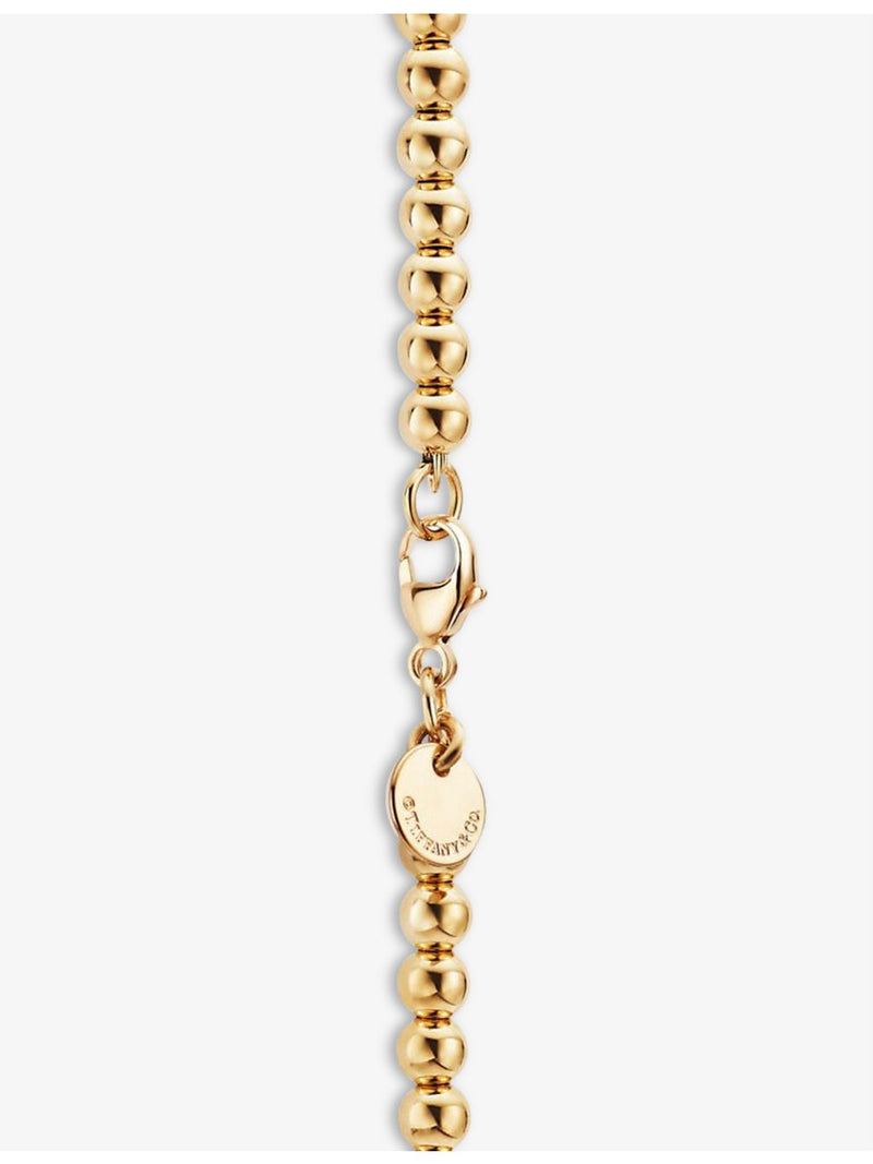 Tiffany & Co. extra small yellow gold beaded bracelet - British product