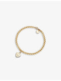 Tiffany & Co. extra small yellow gold beaded bracelet - British product