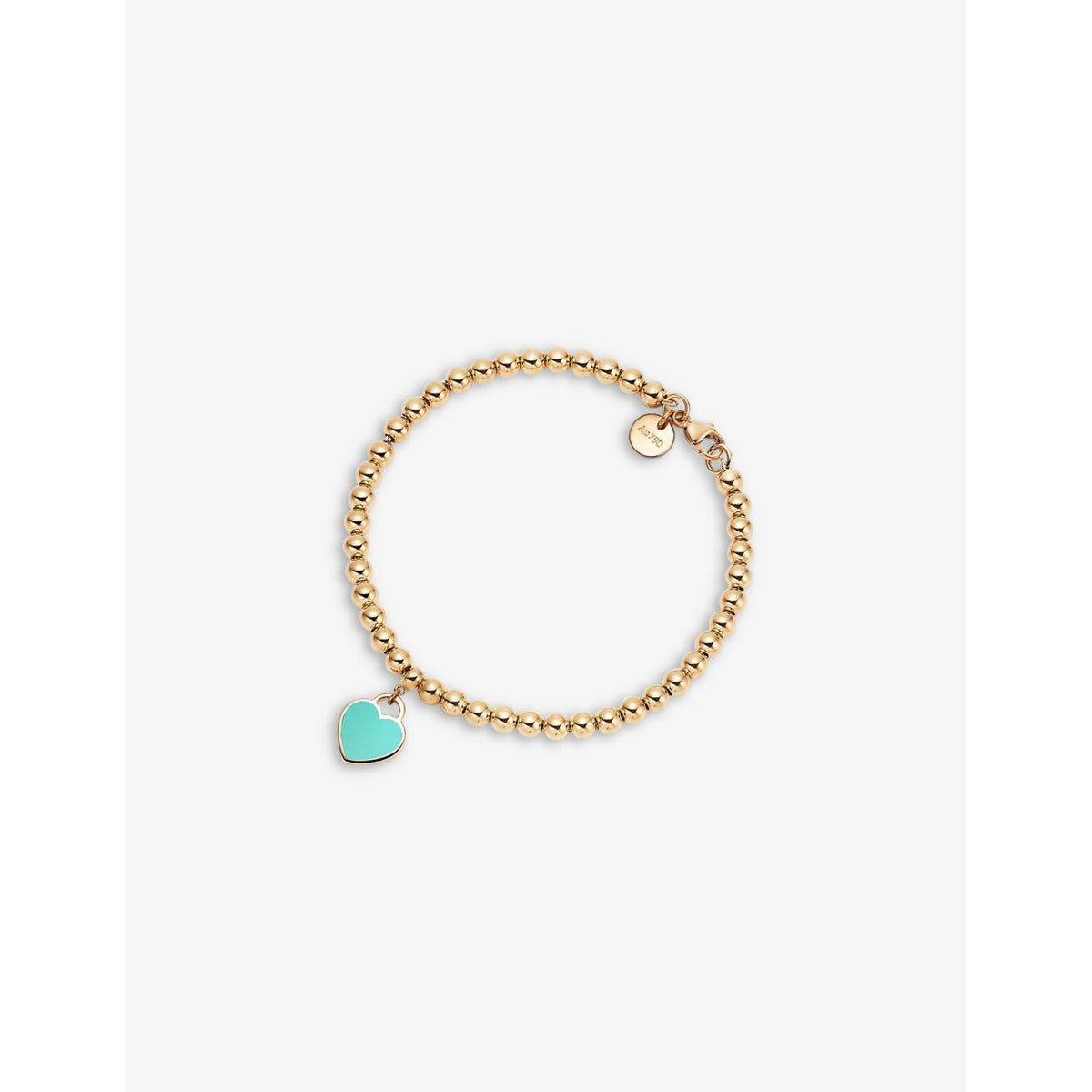 Return to Tiffany™ extra small 18ct yellow gold beaded bracelet - XS