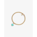 Return to Tiffany™ extra small 18ct yellow gold beaded bracelet - XS