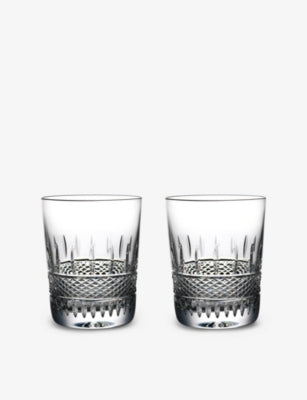 Waterford crystal glasses Irish Lace design 350ml - British product