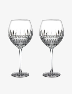 selfridges Waterford Irish Lace Crystal Red Wine Glasses, Set of Two- Buy online at McGrocer