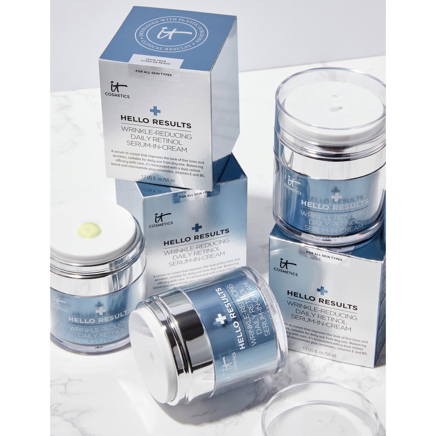 IT Cosmetics Hello Results retinol cream 50ml, imported from the UK