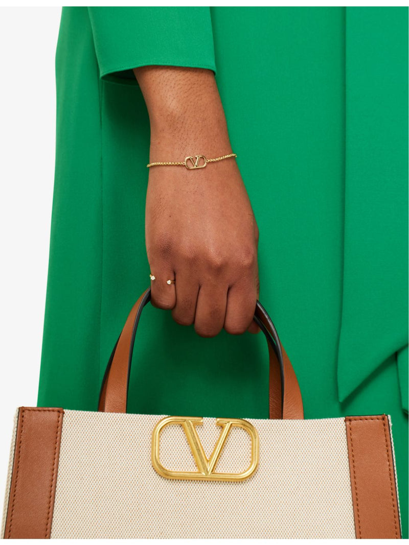Valentino Garavani gold-plated chain bracelet, UK version